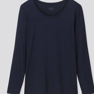 Navy Long Sleeve HeatTech